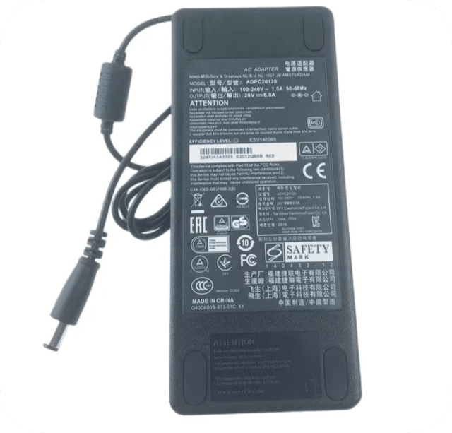 *Brand NEW*20V 3.25A Round Port Power Supply Cord Fit for PHILIPS 279X6Q LCD Monitor Power Supply